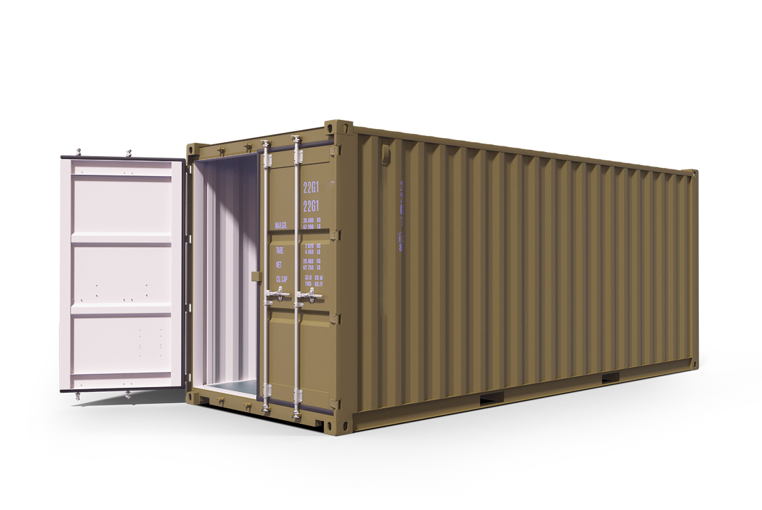 20' DRY NEW ONE TRIP CONTAINER