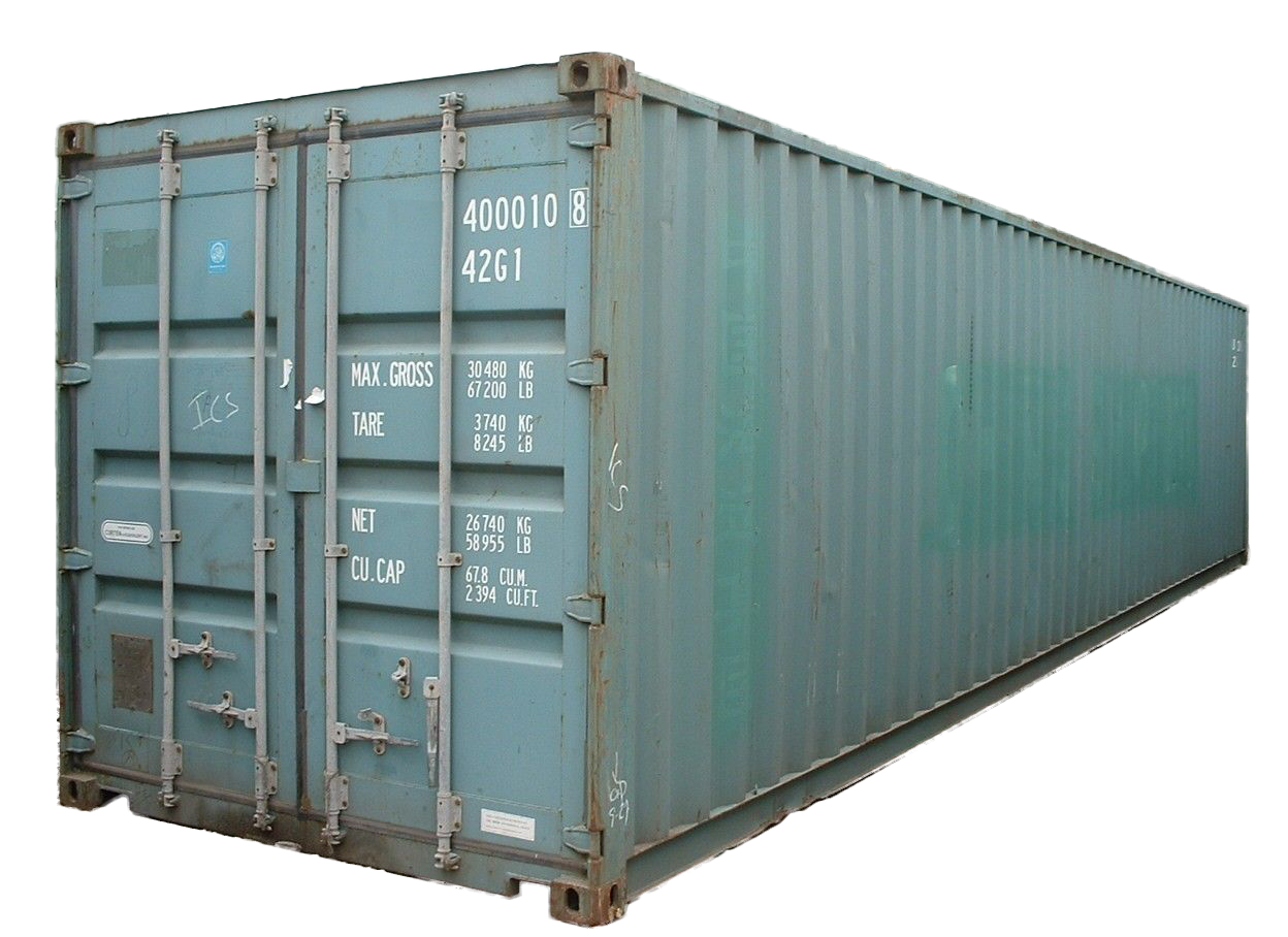 40' DRY CARGO WORTHY CONTAINER