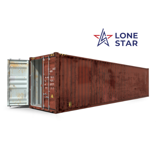 40' DRY HIGH CUBE WIND AND WATER TIGHT CONTAINER