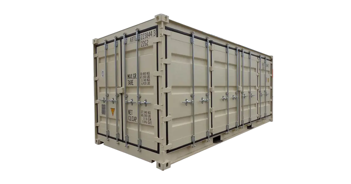 20' DRY OS NEW ONE TRIP CONTAINER