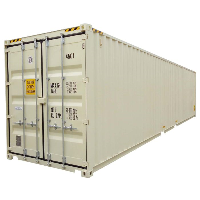 40' DRY IICL USED CONTAINER